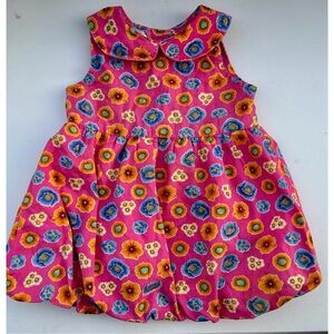 Baby Beluga Pink Floral Dress 18M